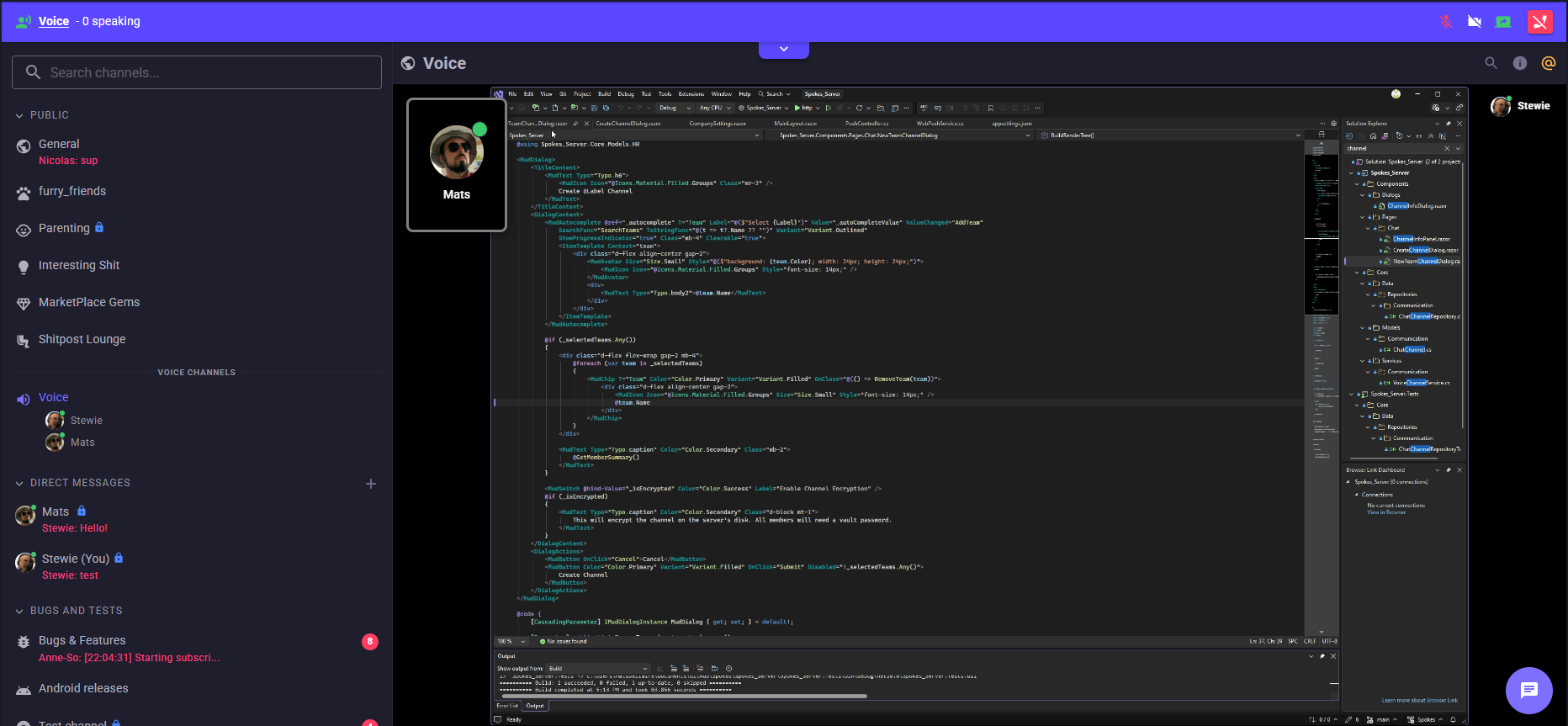 Voice and Video Grid